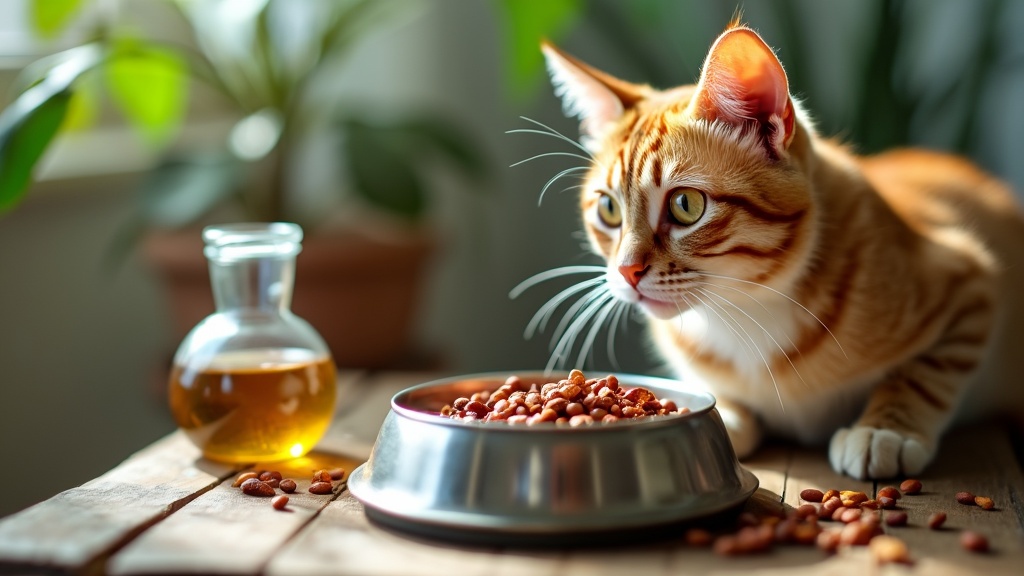 aliments biologiques pour chats avec problèmes de santé