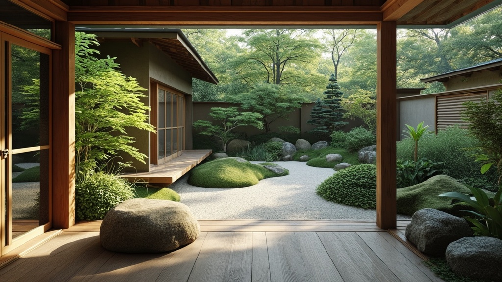 aménagement jardin zen japonais