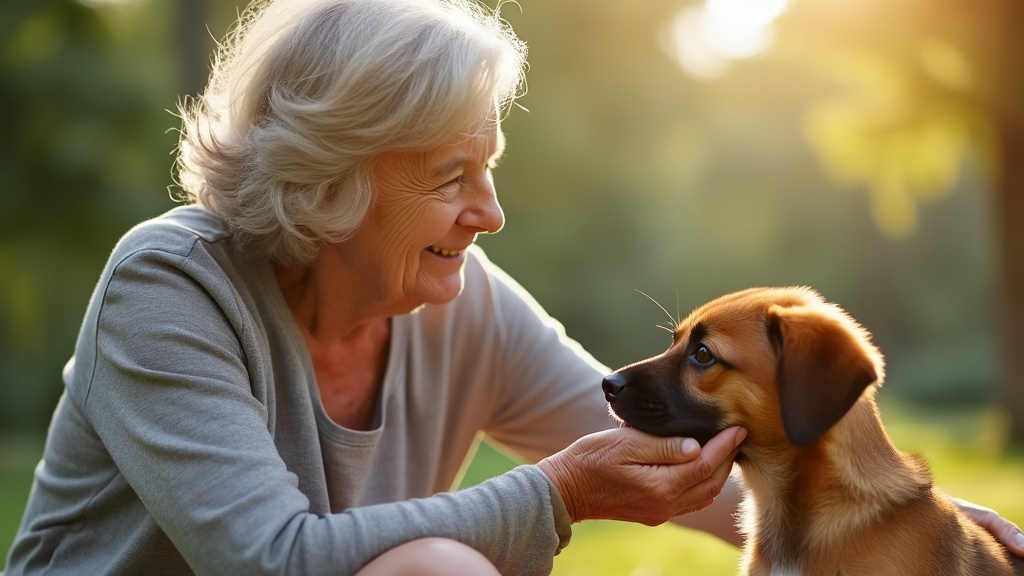 bienfaits des animaux de compagnie sur la santé mentale des personnes âgées