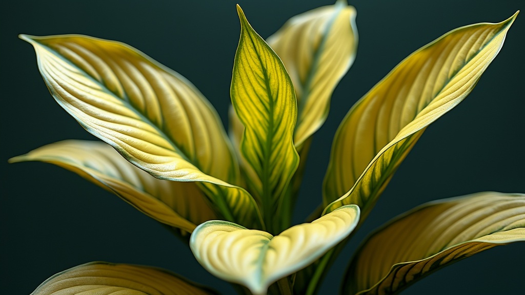 calathea 'Yellow Fusion' pour déco intérieure originale