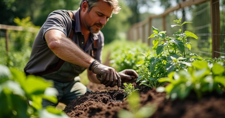 démarrer un potager sans travail du sol