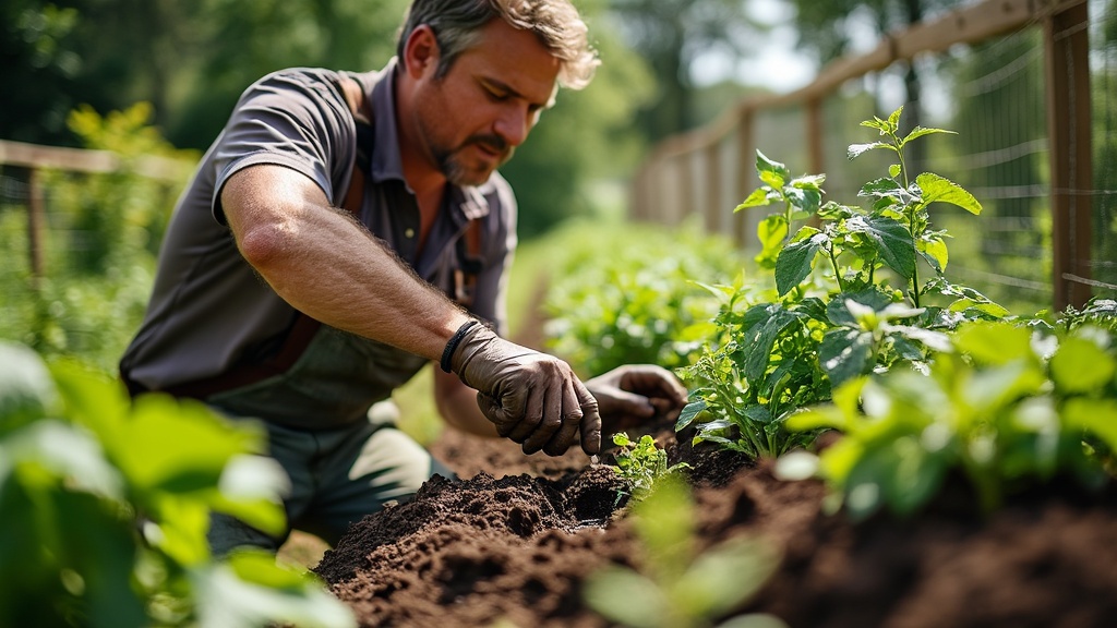 démarrer un potager sans travail du sol