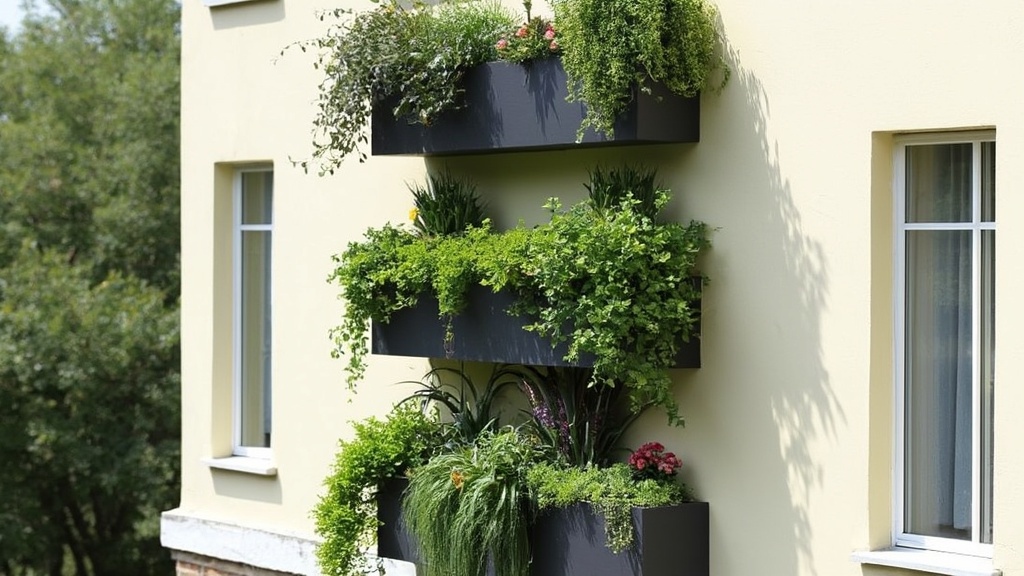 idées de jardin vertical pour balcons