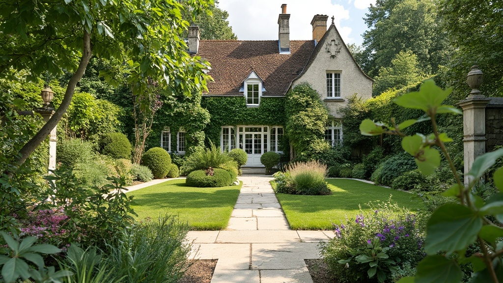 jardin à l'anglaise en france