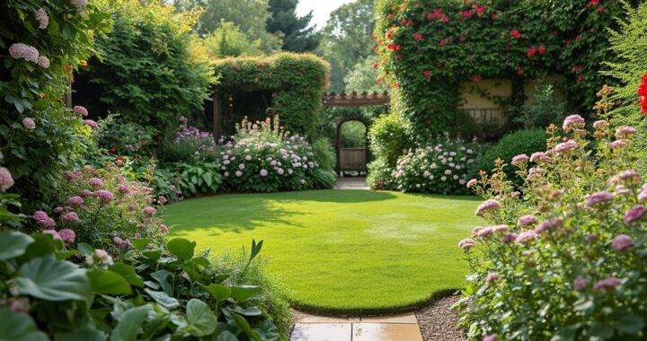 jardin à l'anglaise en france