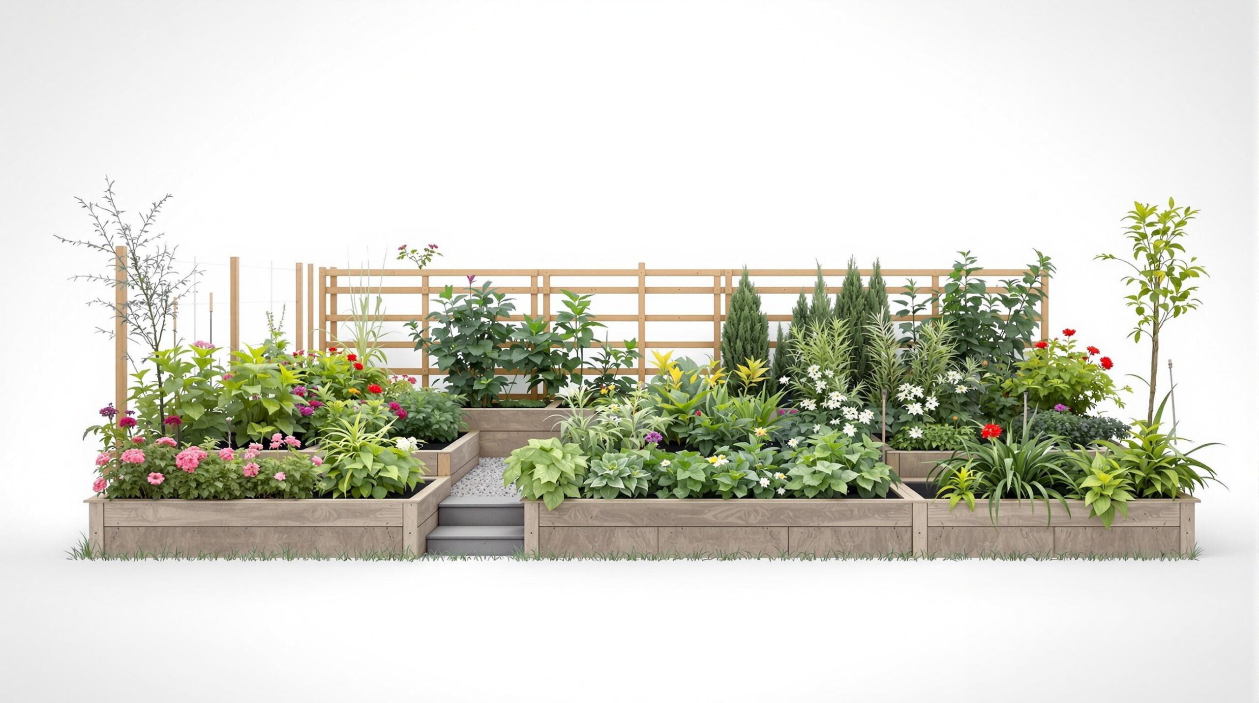 jardin potager en carré