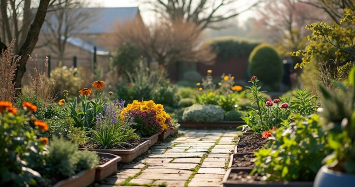 jardin potager en février