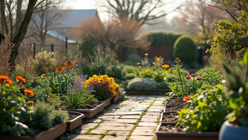 jardin potager en février