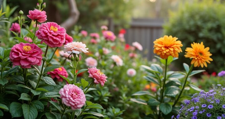 jardinage pour débutant fleurs