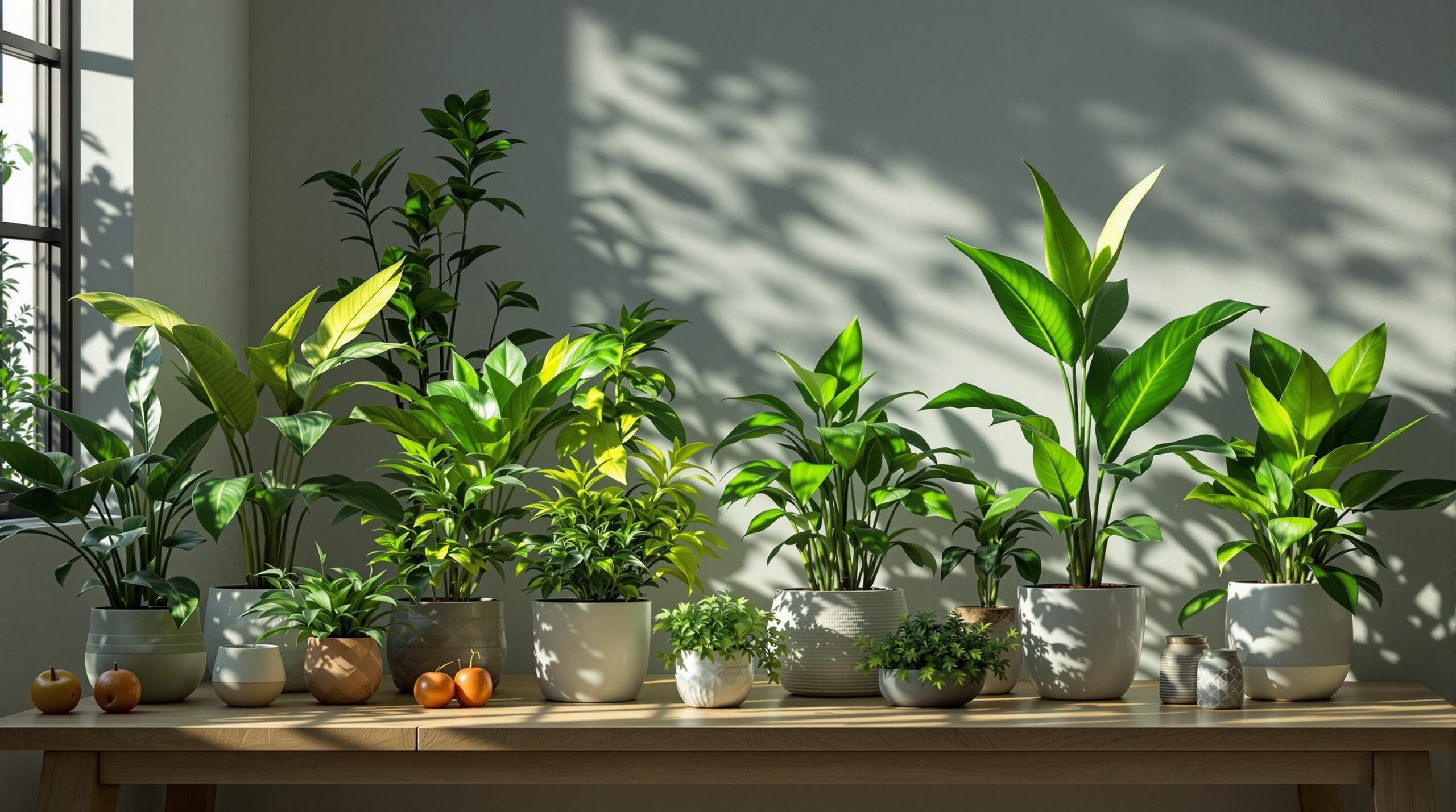 meilleures plantes d'intérieur à faible luminosité