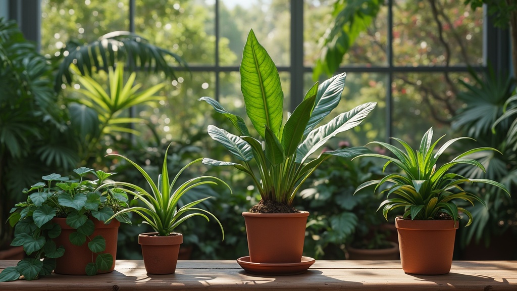 plante exotique au jardin