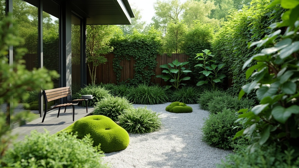 plantes pour jardin zen extérieur