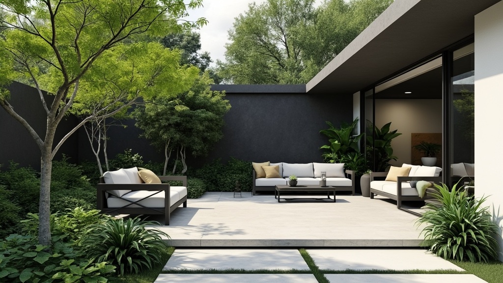 tendances déco jardin néo-minimaliste 2024