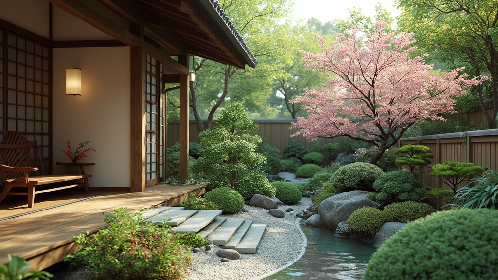 conception d'un jardin japonais