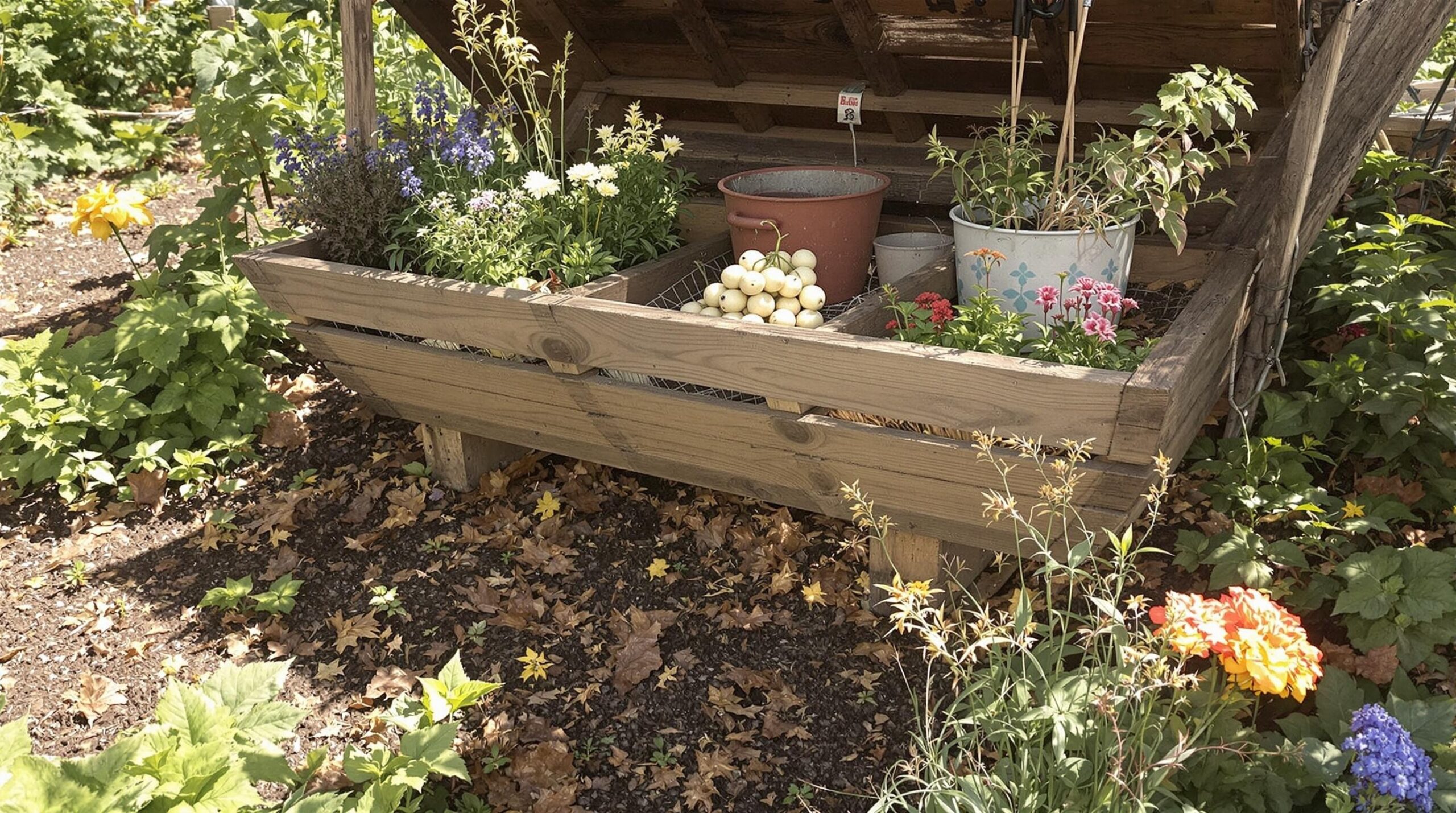 faire un potager en bois