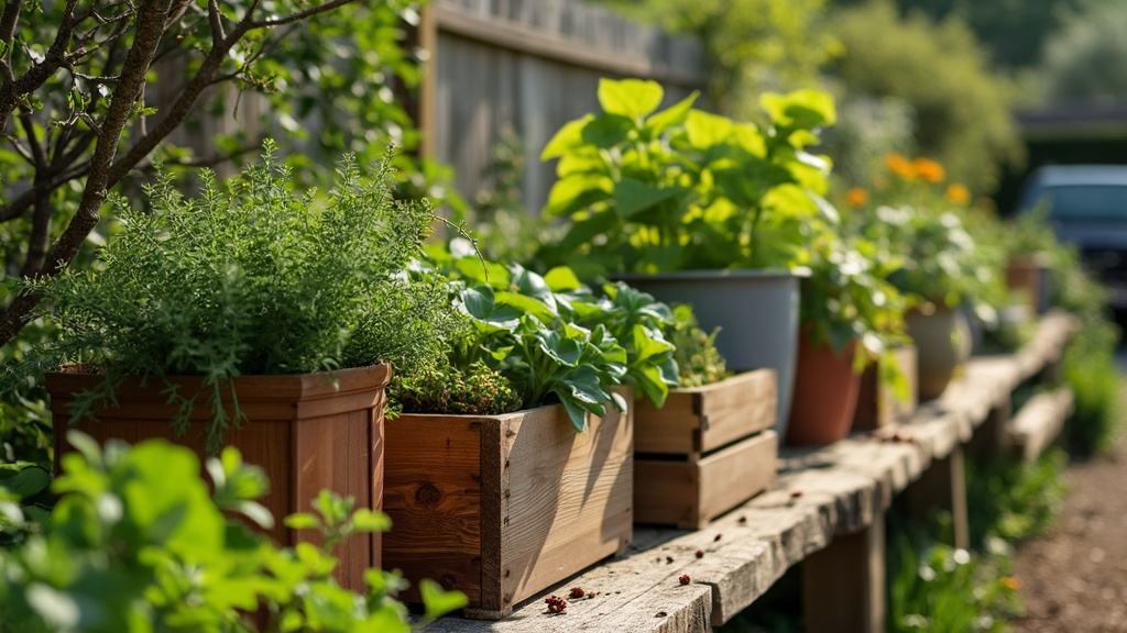 faire un potager en bois