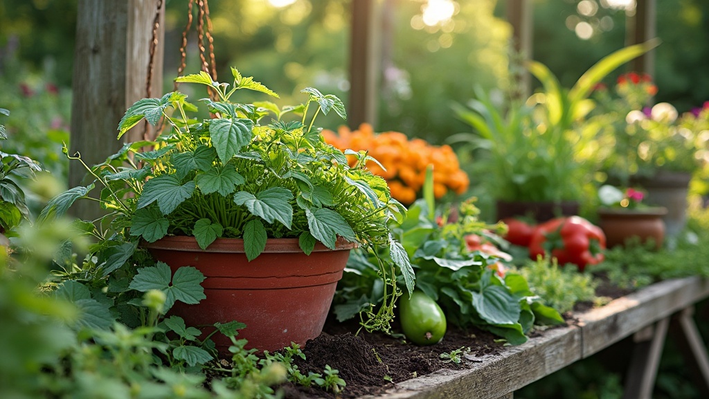 idée potager en hauteur