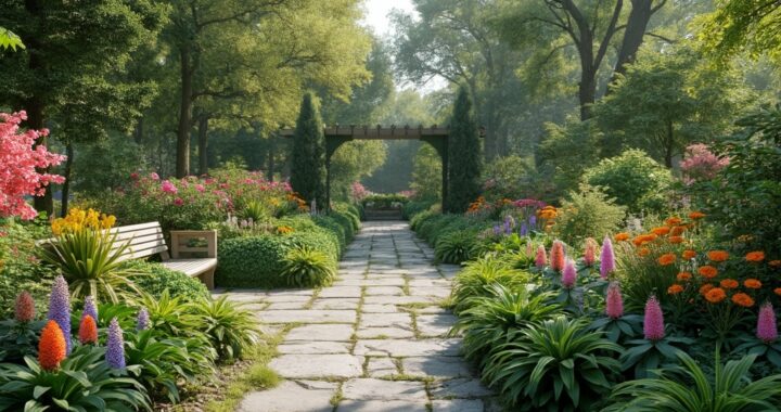 jardin botanique parc floral