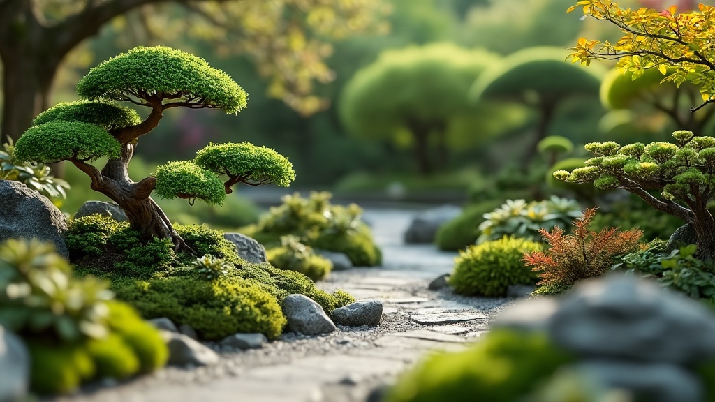 jardin japonais miniature à faire soi-même