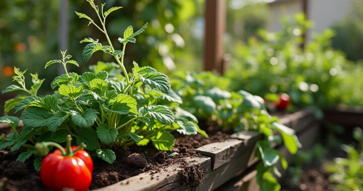 mon premier potager en carré