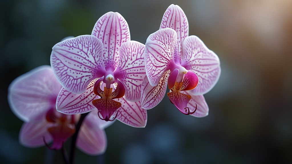 orchidée tête de lion