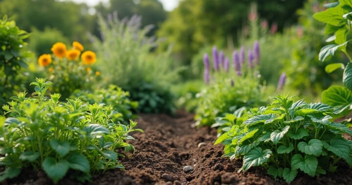 permaculture potager association de plantes