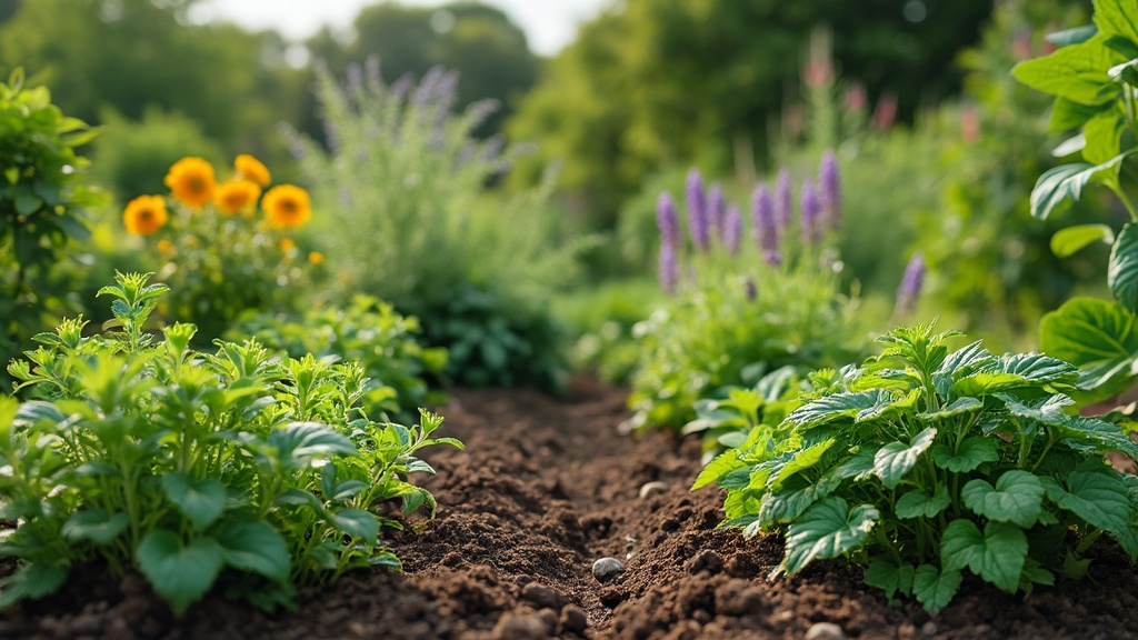 permaculture potager association de plantes