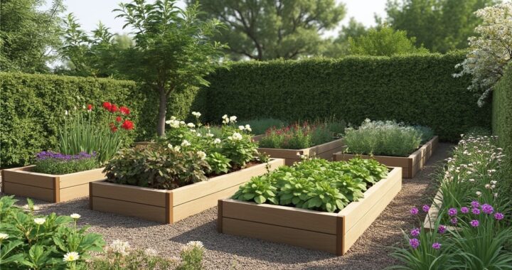 plan de jardin potager gratuit