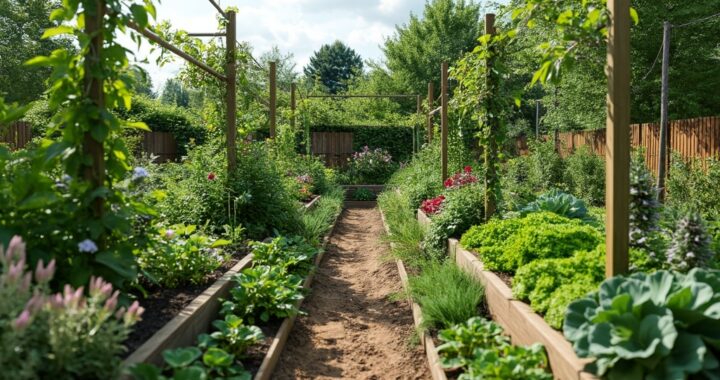 plan jardin potager association légumes