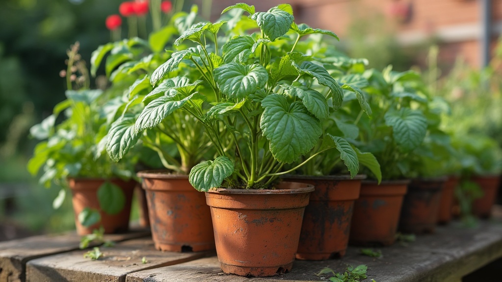 potager sur pied avec serre