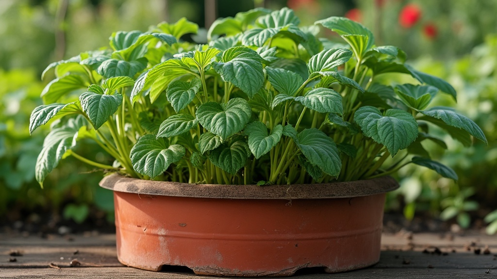 potager sur pied avec serre