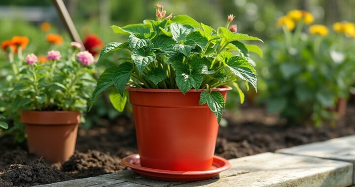 potager sur pied plastique