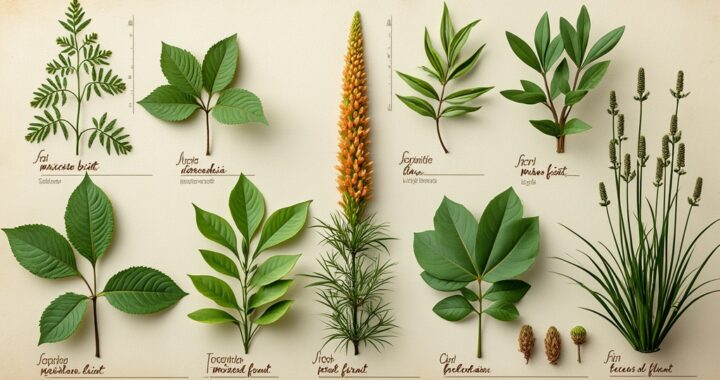 fiche descriptive de plantes