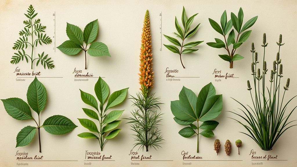 fiche descriptive de plantes