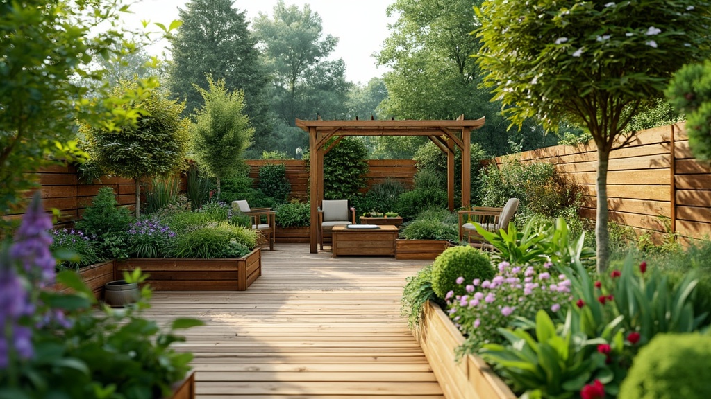 jardin potager en bois