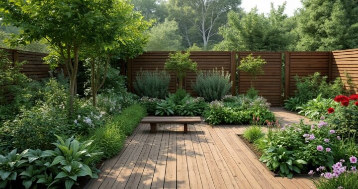 jardin potager en bois