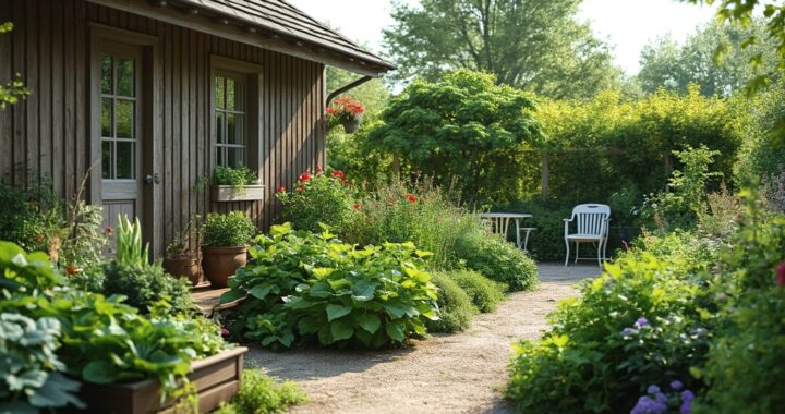 jardin potager sur pied