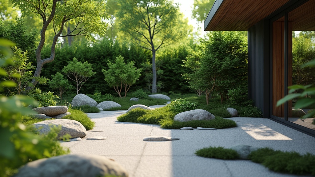 jardin zen miniature extérieur