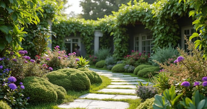 jardins animés panneaux décoratifs