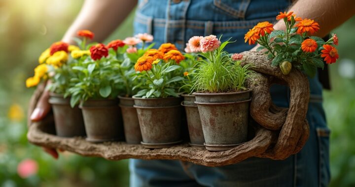 les taches d'un jardinier