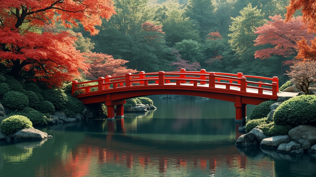 pont de jardin japonais