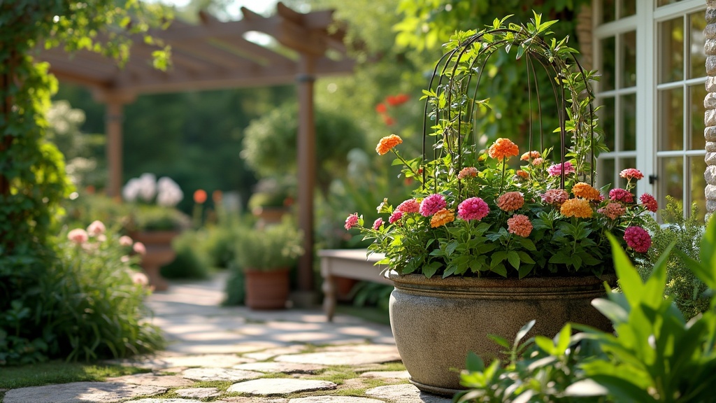 un jardinier une jardinière